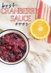Best cranberry sauce ever