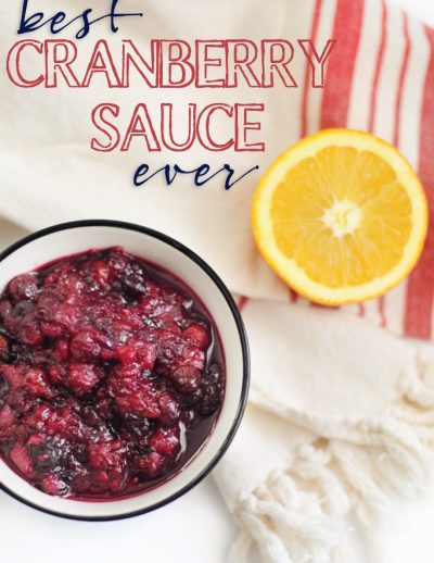 Best cranberry sauce ever