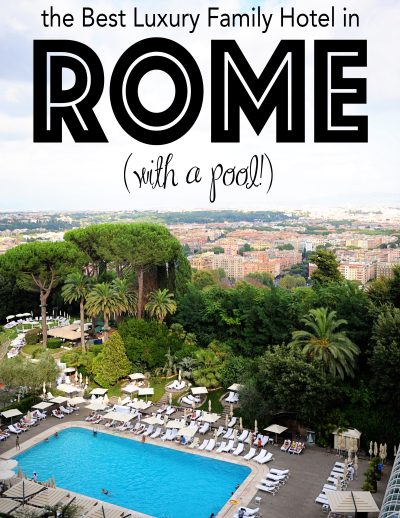 Best luxury family hotel with a pool in rome