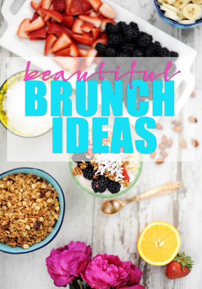 hosting a brunch party