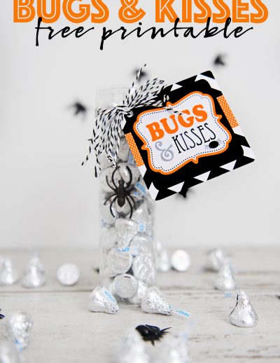 Bugs and kisses free printable