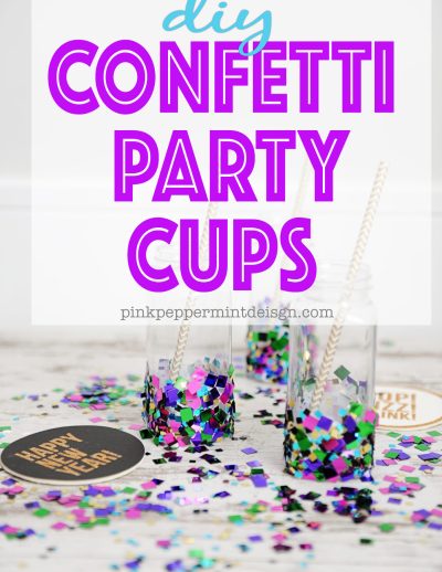 Confetti party cups