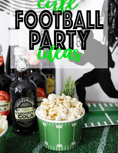 cute football party ideas