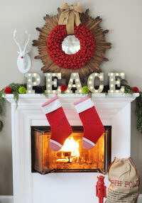 Decor fireplace 2