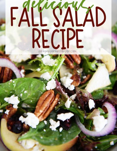 delicious fall salad recipe
