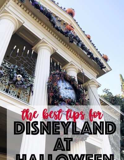 Disneyland at halloween tips
