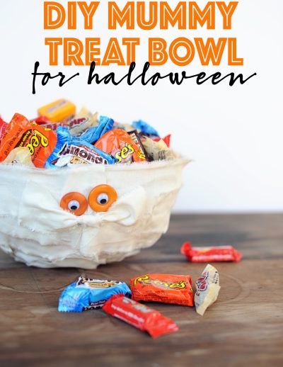 Diy mummy treat bowl