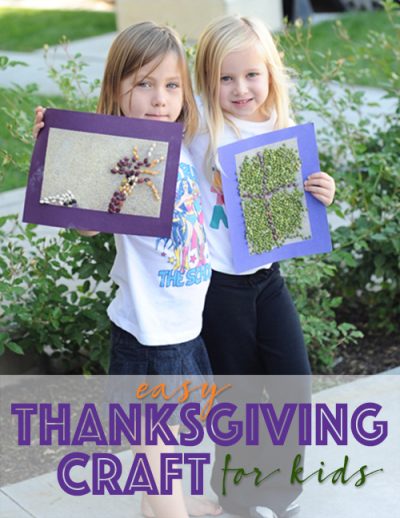 Easy kids thanksgiving crafts