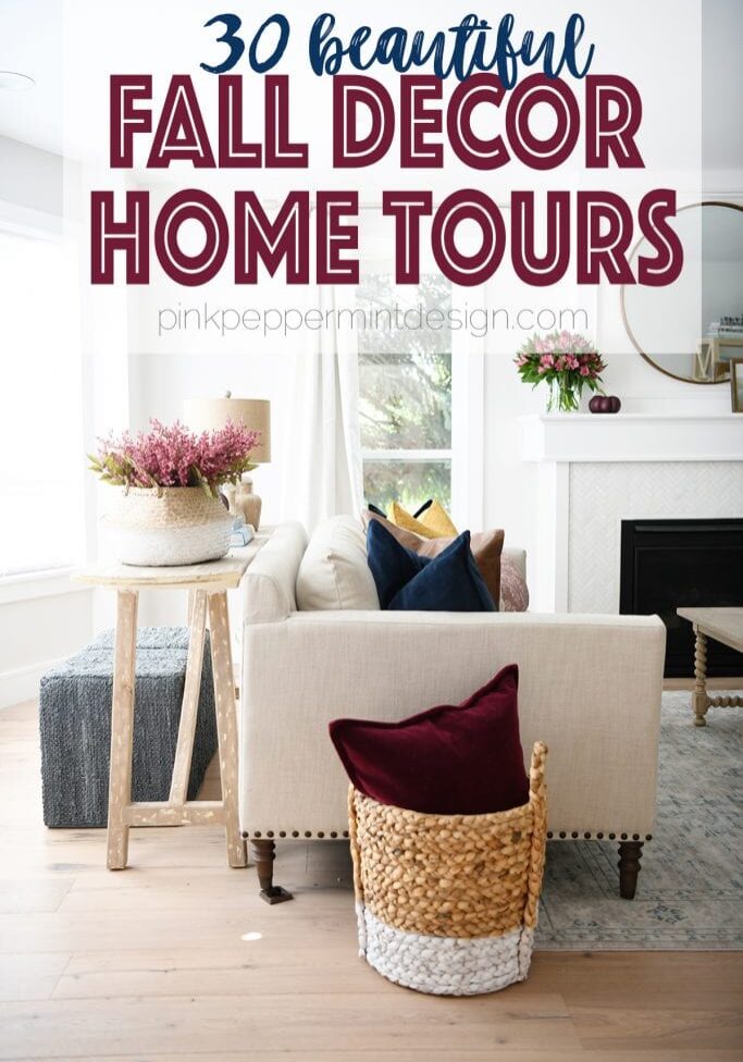Fall decor home tours