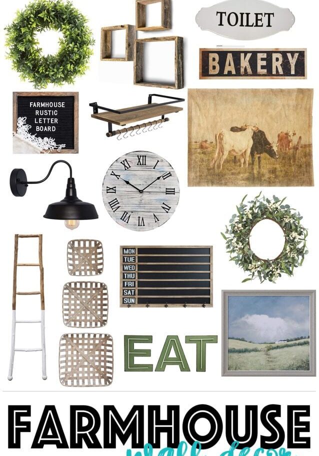 Farmhouse wall decor ideas