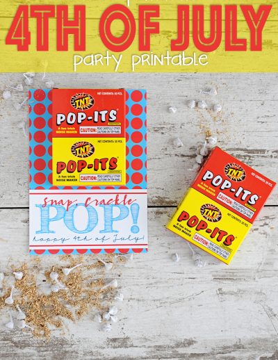 Free 4th of july party printable