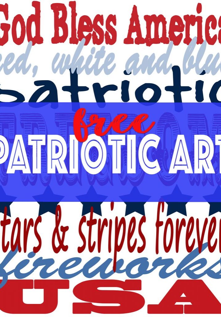 Free patriotic art
