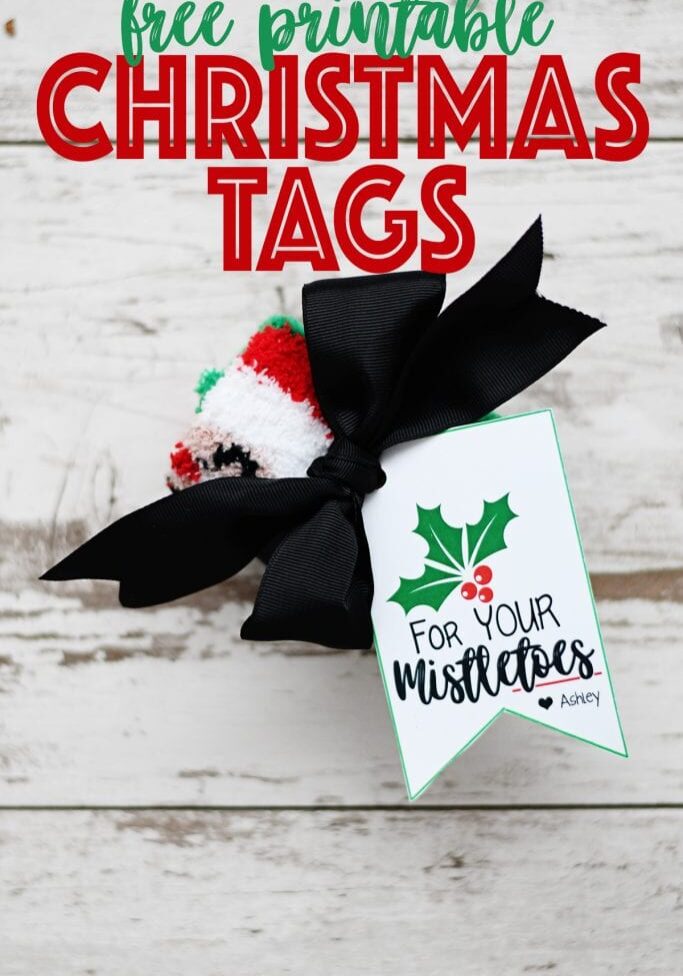 Free printable christmas tags