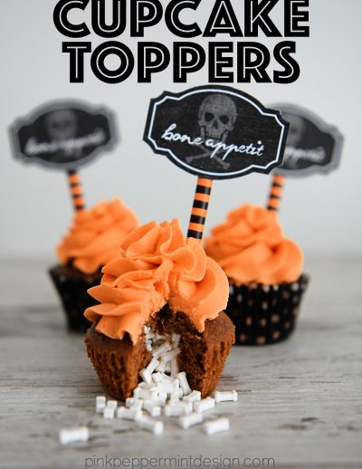 Free printable halloween cupcake toppers 2