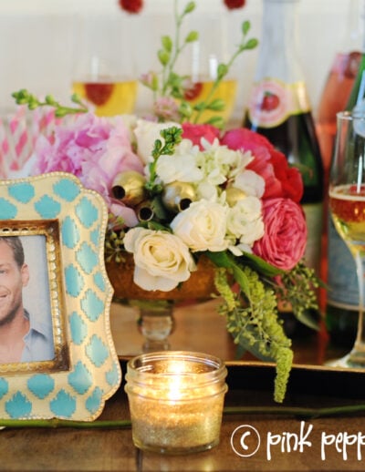 Glitter votives bigger for blog