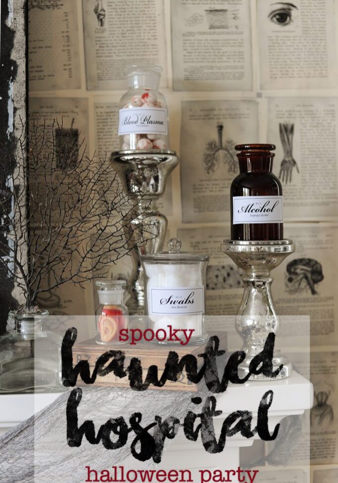 Haunted hospital halloween party