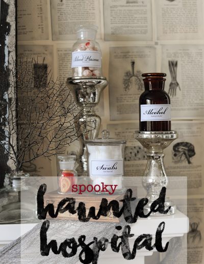 Haunted hospital halloween party