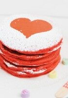 Heart pancake header