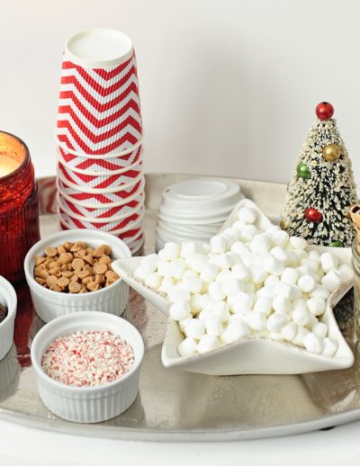 Hot chocolate bar header
