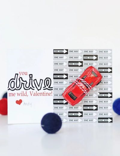 hot wheels free printable valentine card