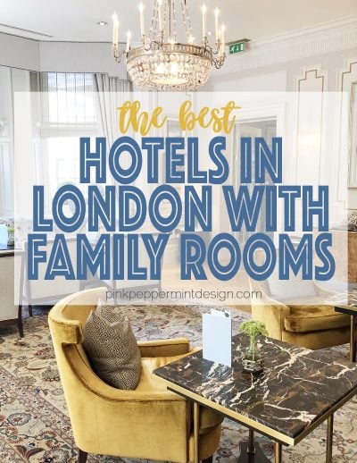 Hotels in london with family rooms 1