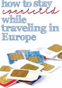 How to stay connected whle traveling in europe 1