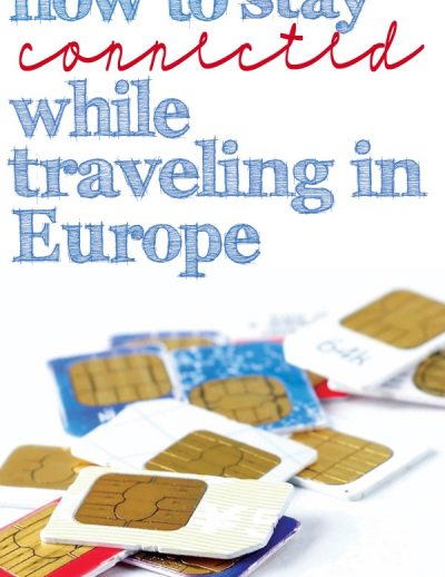 How to stay connected whle traveling in europe 1