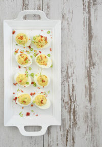 How to use up leftover easter eggs deviled eggs 2