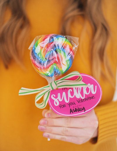 Im a sucker for you printable valentine 3