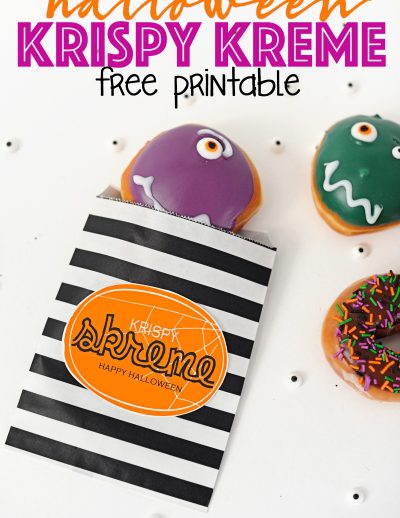 Krispy kreme halloween printable