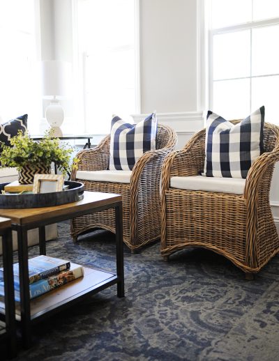 Living room pillows