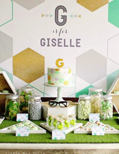 Mint green baby shower ideas 1
