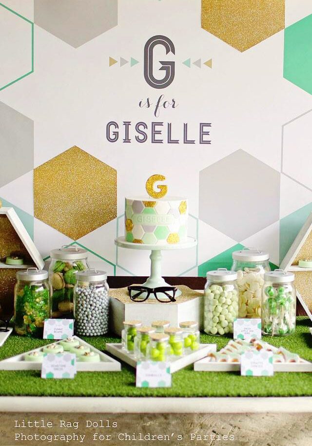 Mint green baby shower ideas 1
