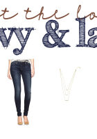 Navy and lace featured