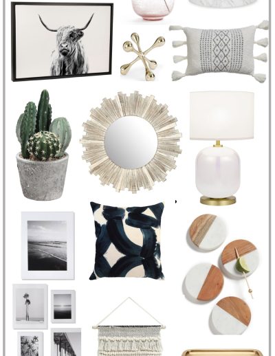 Nordstrom anniversary sale home decor with text