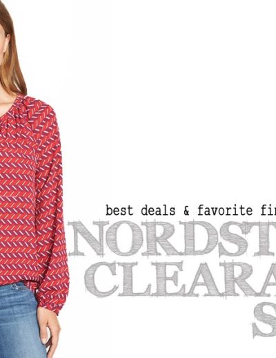 Nordstrom clearance sale header