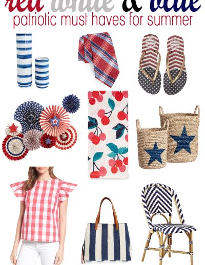 Patriotic must haves for summer