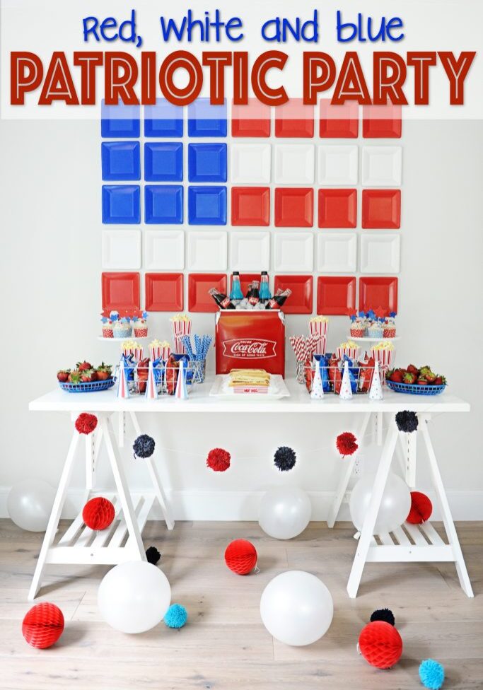 Patriotic party decorating ideas