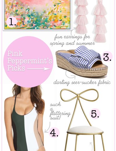 Pink peppermints picks march 14th