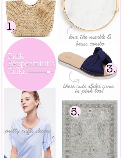 Pink peppermints picks march 7th