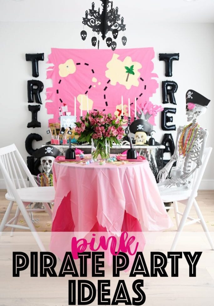 Pink pirate party ideas