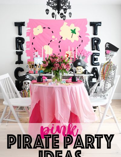Pink pirate party ideas