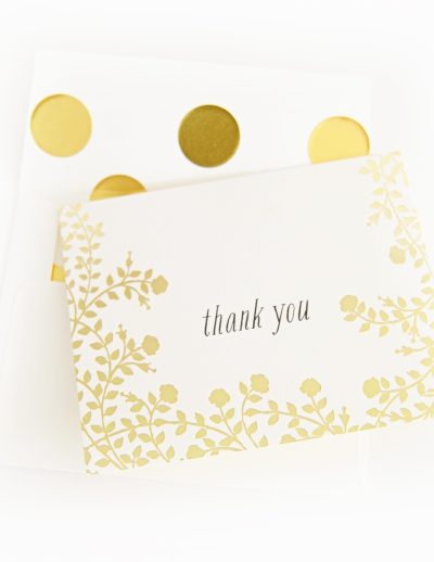Polka dot envelope