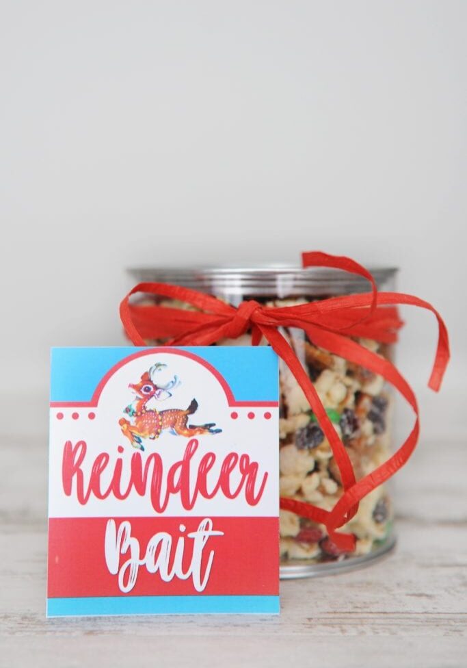 free Christmas treat tags printable