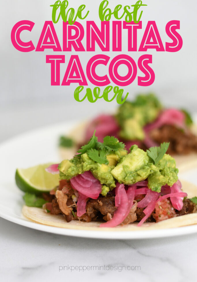 pork carnitas tacos toppings