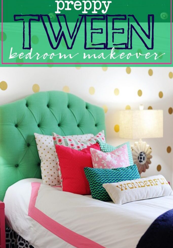 Preppy teen bedroom decorating ideas