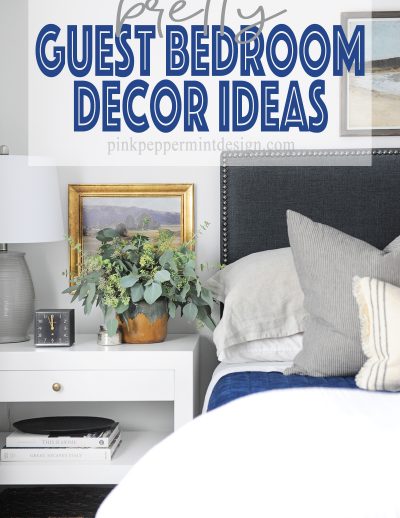 pretty guest bedroom decor ideas