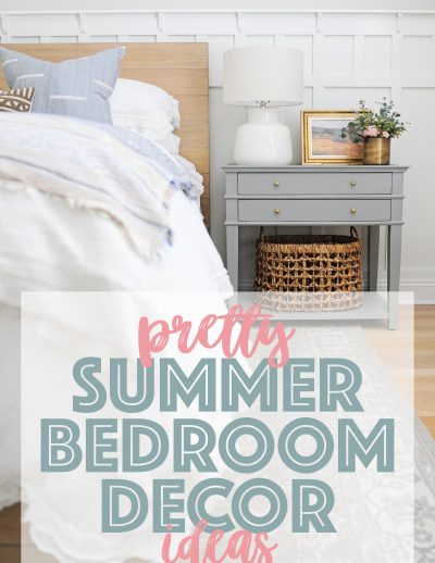 pretty summer bedroom decor ideas