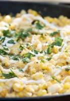 Skillet elote