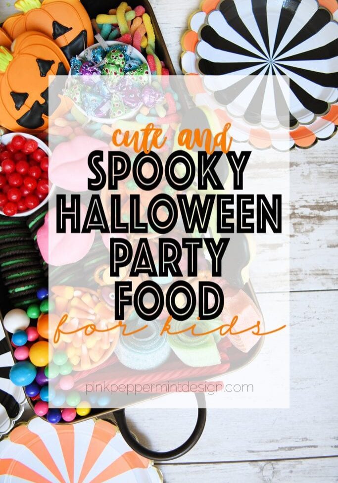 Spooky halloween party food